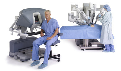 Robotic–assisted da Vinci surgery